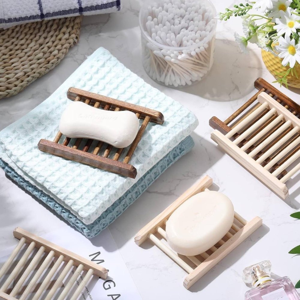 Bamboo Wooden Soap Tray - Image 2